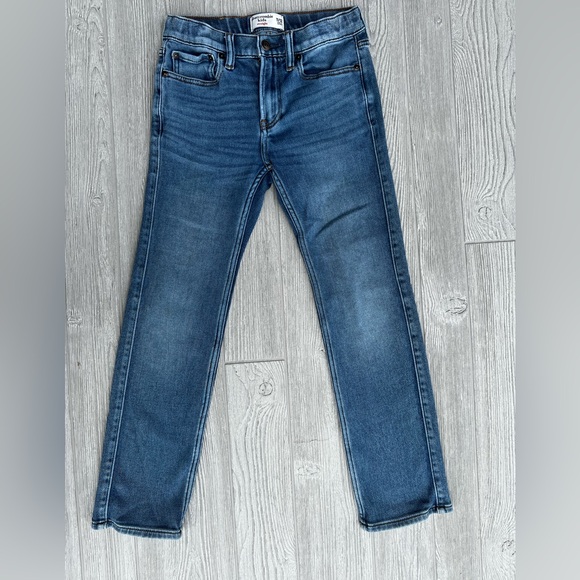 Boys’ Abercrombie Kids Straight Jeans Size 11/12 Stretchy - Picture 1 of 9